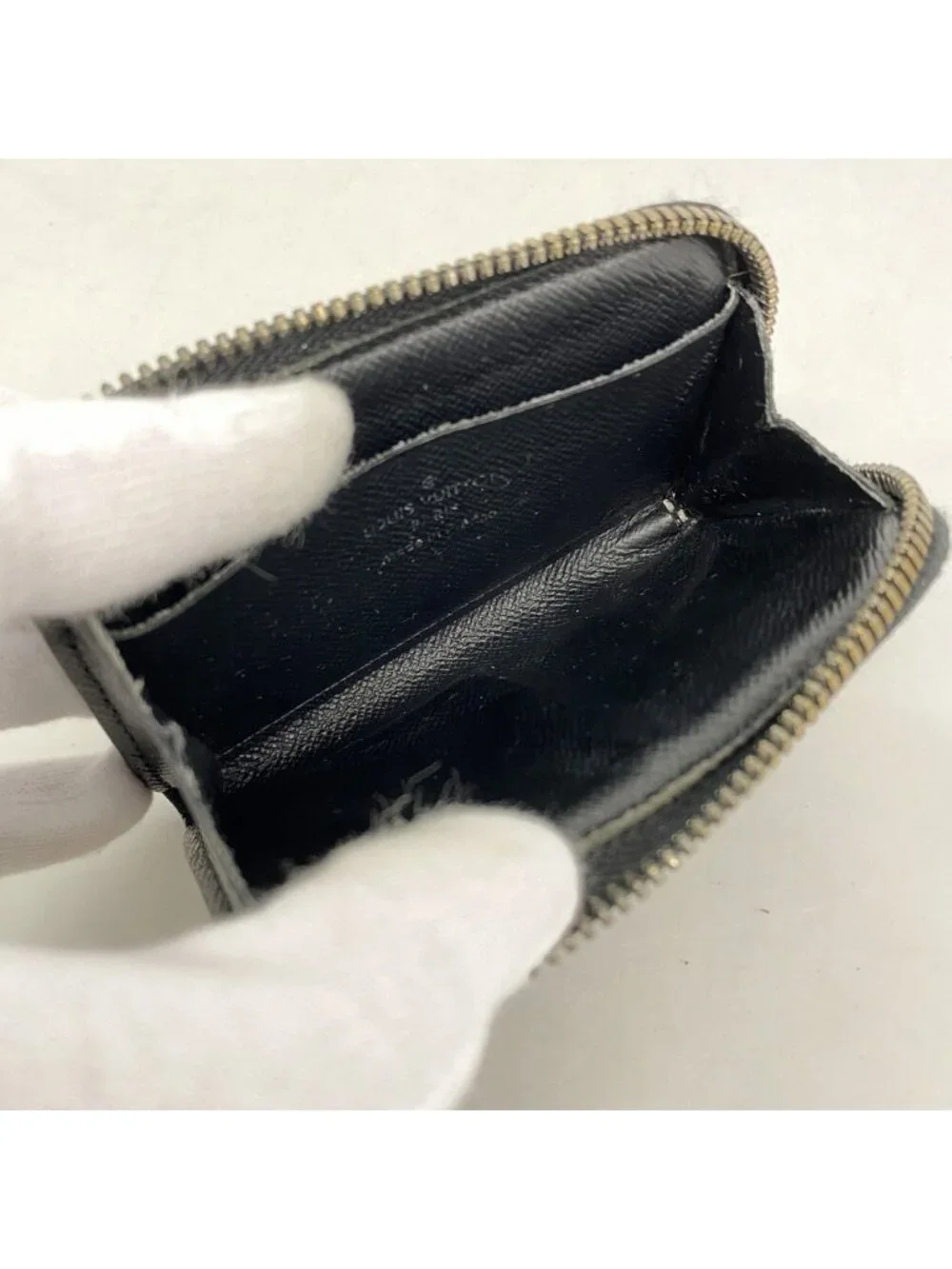 Louis Vuitton Coin Case Monogram Eclipse Porte Moneje le Black